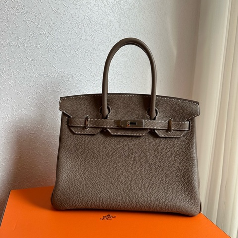 Hermes birkin 30 大象灰 極美