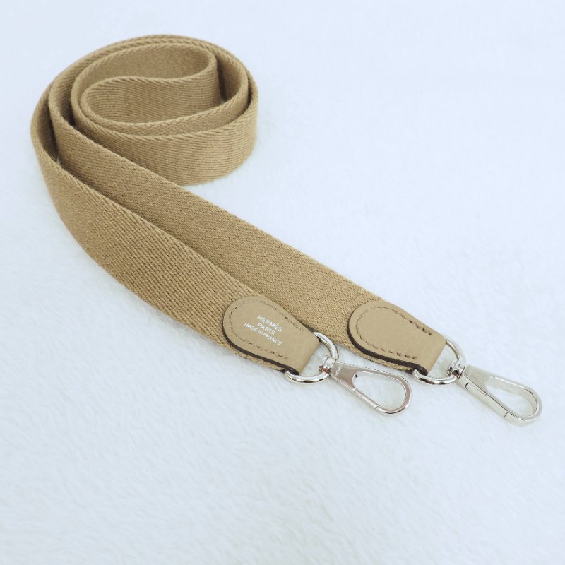 閒置新品 Hermes Mini Evelyne 8Q Beige Marfa 愛馬仕伊芙蓮 馬爾法米色銀扣-22
