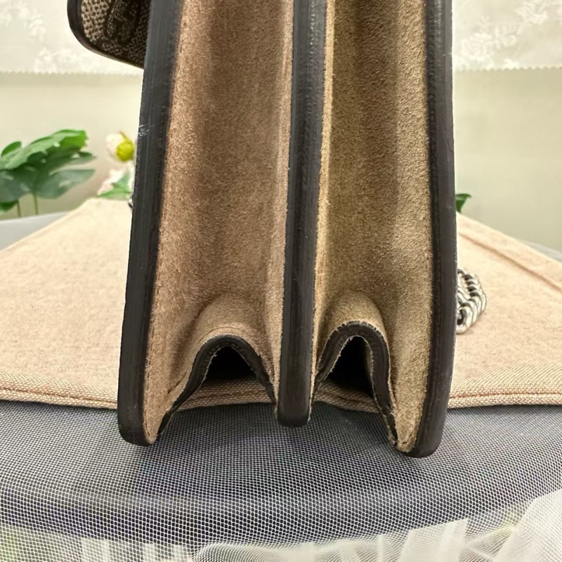 Gucci古馳酒神中號老花駝色Dionysus系列-19