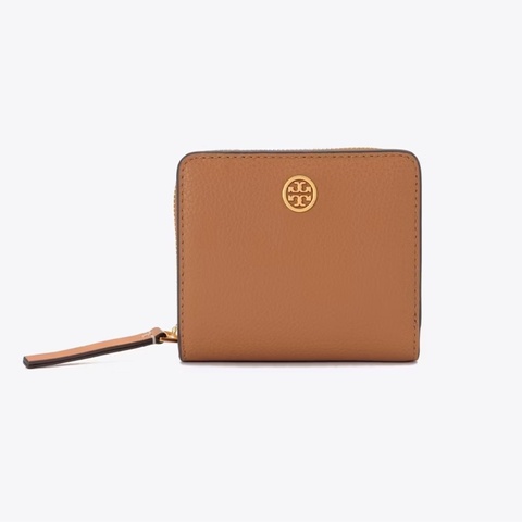 Tory Burch 對開短夾牛皮