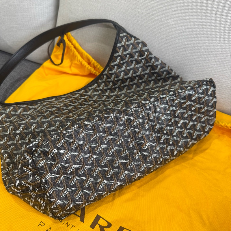 Goyard HOBO 黑色肩背包-7