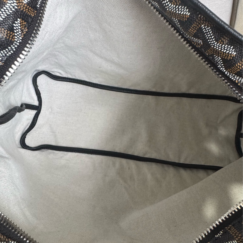 Goyard HOBO 黑色肩背包-12