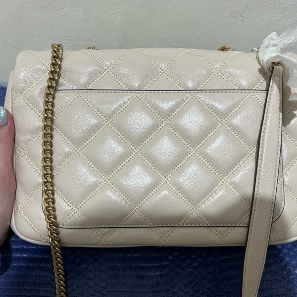 全新Tory Burch Willa系列油蠟羊皮肩背包-11