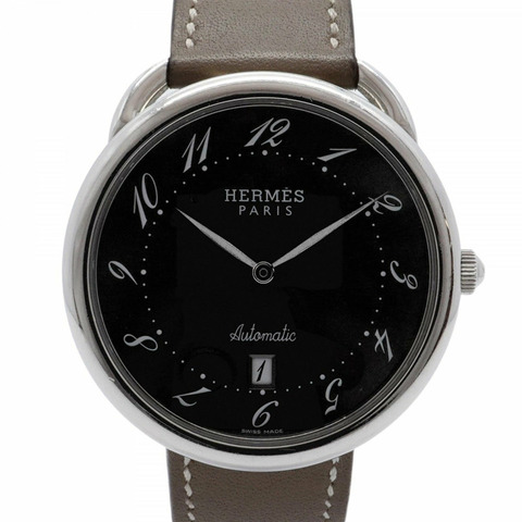 Hermès Arceau AR4.810 男士灰色錶盤手錶