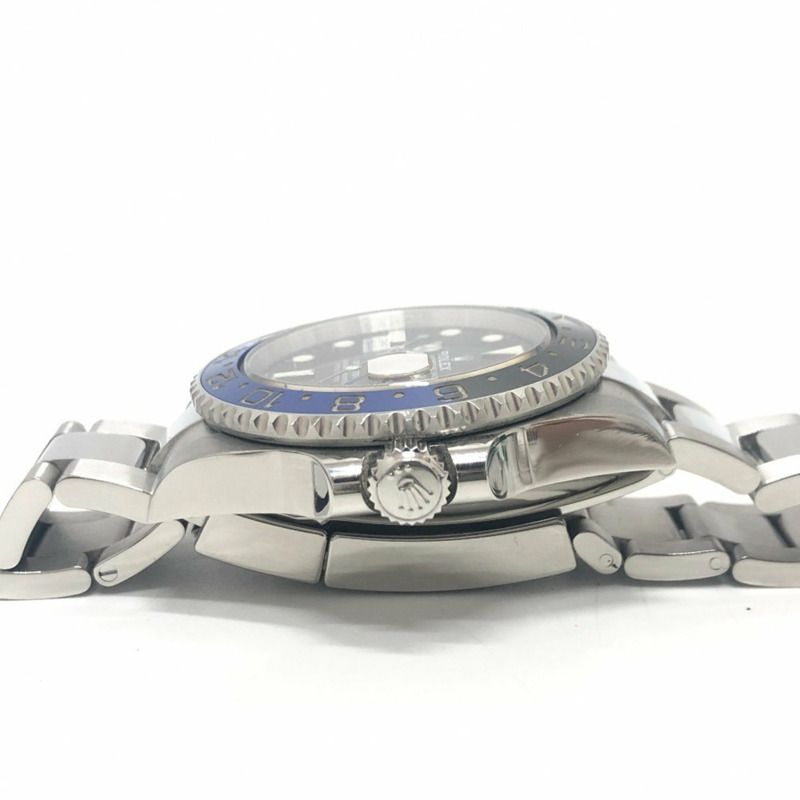 勞力士 126710BLNR GMT Master II 自動上鍊蠔式錶帶隨機編號腕錶不鏽鋼男士銀色-9