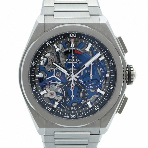 真力時 Defy El Primero 21 95.9002.9004 鏤空錶盤男士手錶