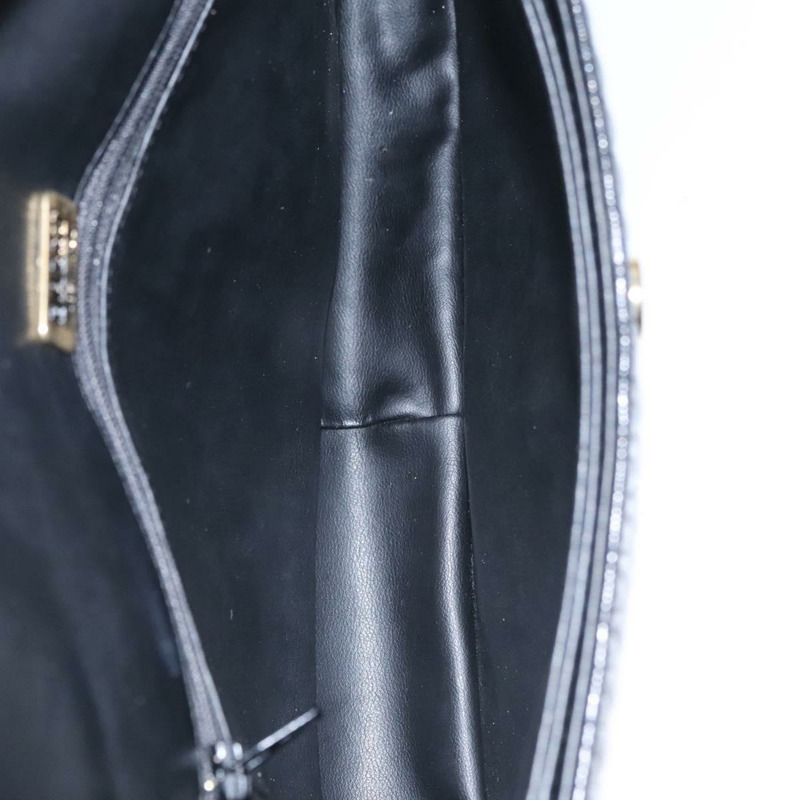 【日本直送】BALLY 鏈條單肩包 皮革 黑金 正品 110411-11