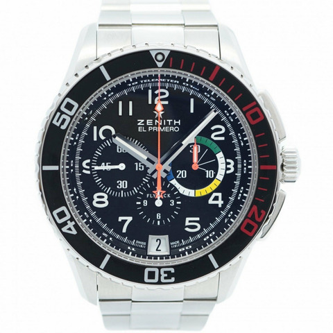 Zenith El Primero 03.2061.405 黑色錶盤男士手錶