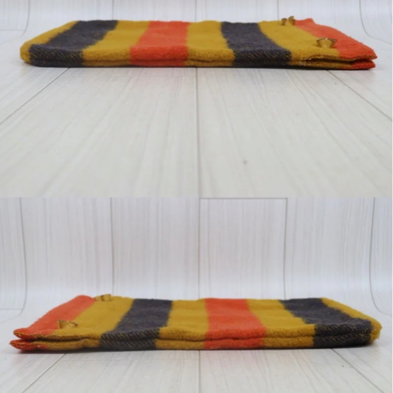 「JL精品代購」97新 Hermes 愛馬仕 條紋單肩包-2