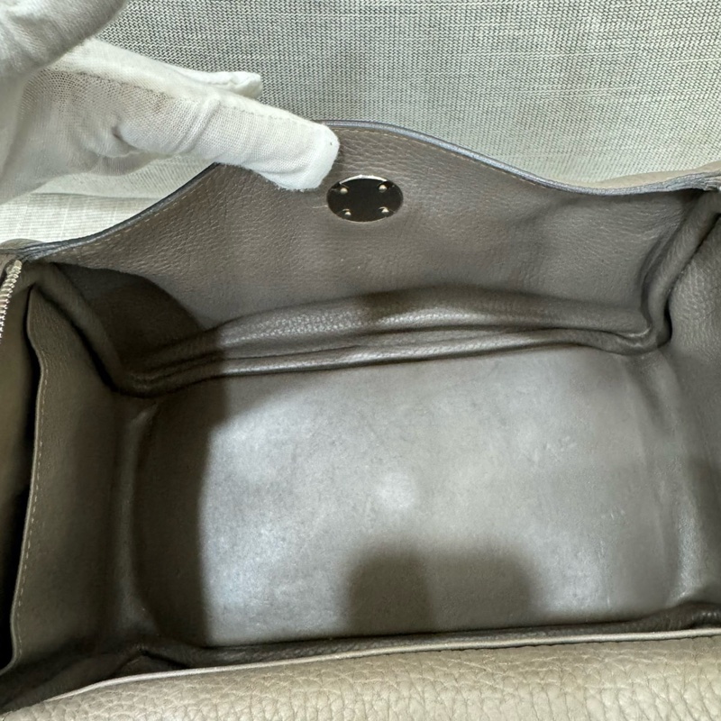 愛馬仕 Lindy26 錫器灰 銀扣 TC 皮 X-22