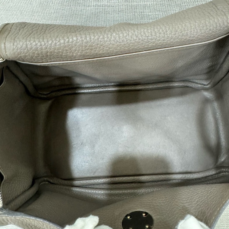 愛馬仕 Lindy26 錫器灰 銀扣 TC 皮 X-28