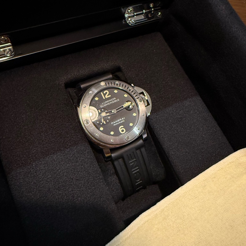 沛納海 Panerai 已保養含盒子錶帶全新 小工具-1