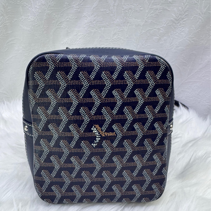 GOYARD sac bellechasse biaude blue marine pm-4