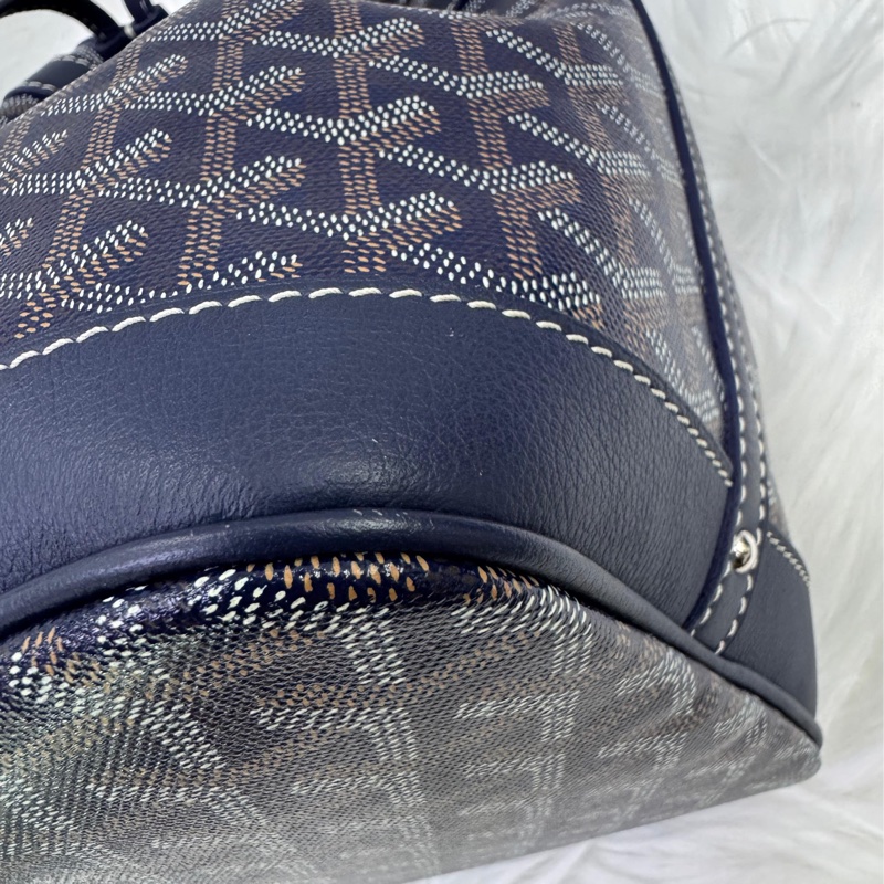 GOYARD sac bellechasse biaude blue marine pm-6