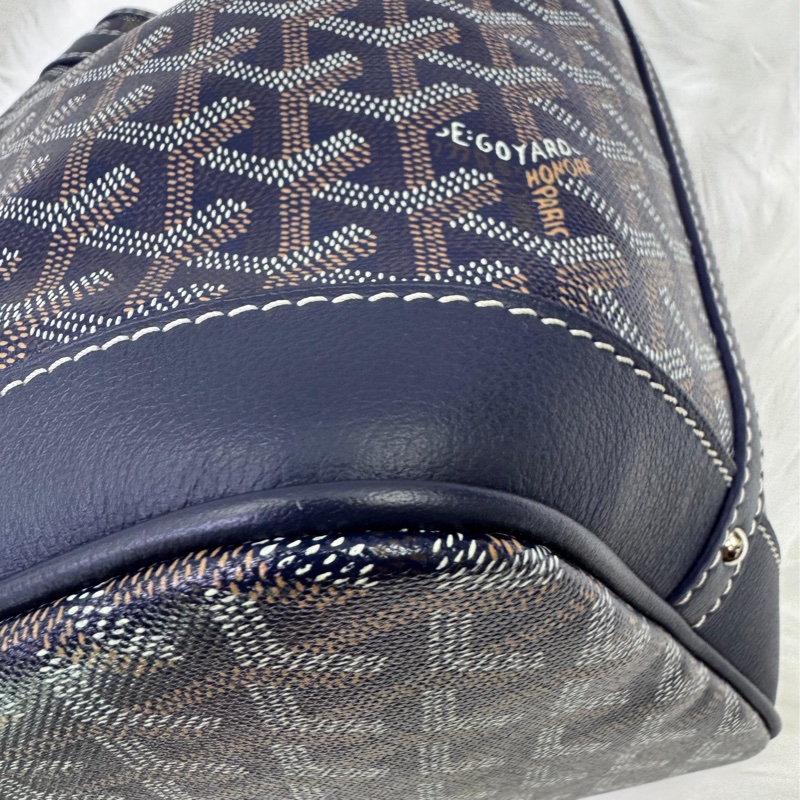 GOYARD sac bellechasse biaude blue marine pm-8