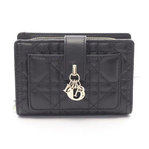 Christian Dior My Dior Dittany 皮夾 Cannage 雙折 S6022ONMJ_M900 皮革 BK