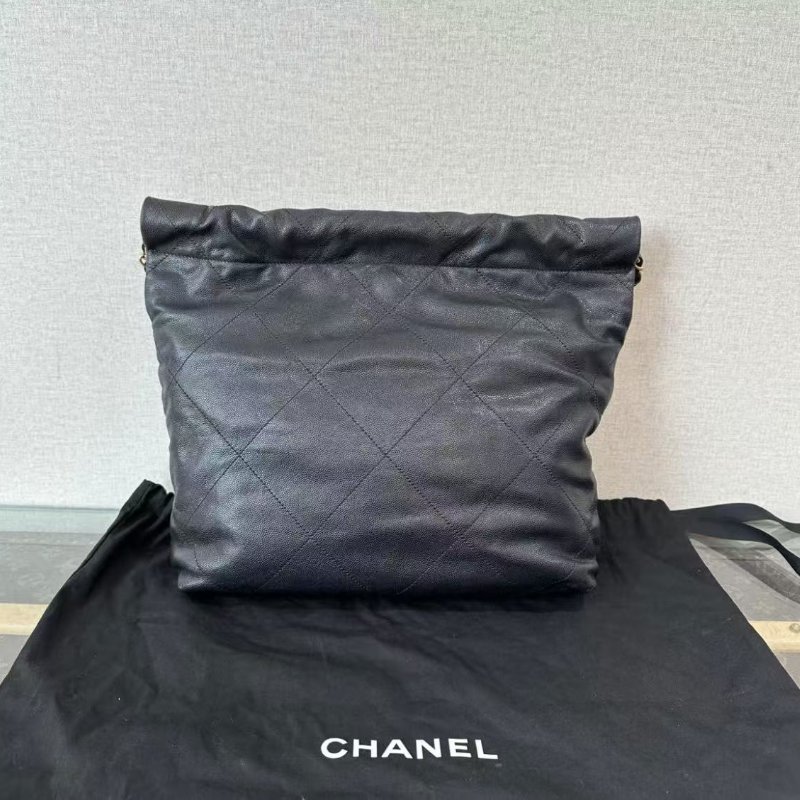 ✨CHANEL 22bag黑金黑字子母垃圾袋30*30*8 99新配件塵袋-2