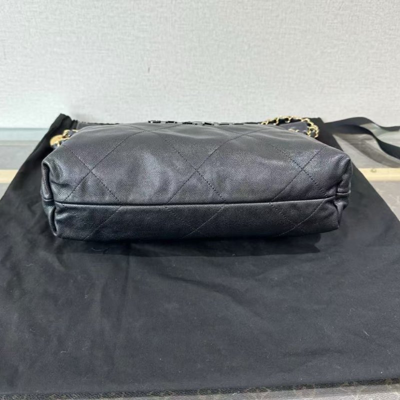 ✨CHANEL 22bag黑金黑字子母垃圾袋30*30*8 99新配件塵袋-4