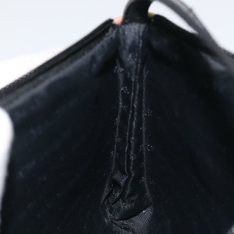 【日本直送】BURBERRY Nova 格紋配件袋 PVC 米色銀色 正品 129325-19