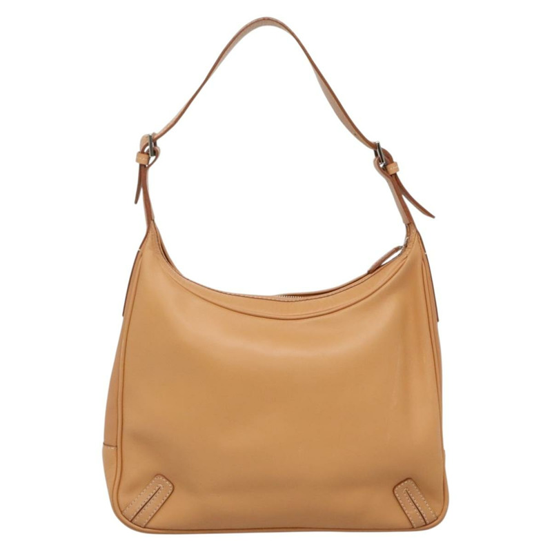 【日本直送】博柏利肩背包 皮革 米色 銀色 正品 ep9425-1