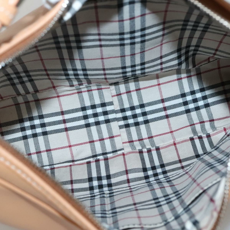 【日本直送】博柏利肩背包 皮革 米色 銀色 正品 ep9425-11