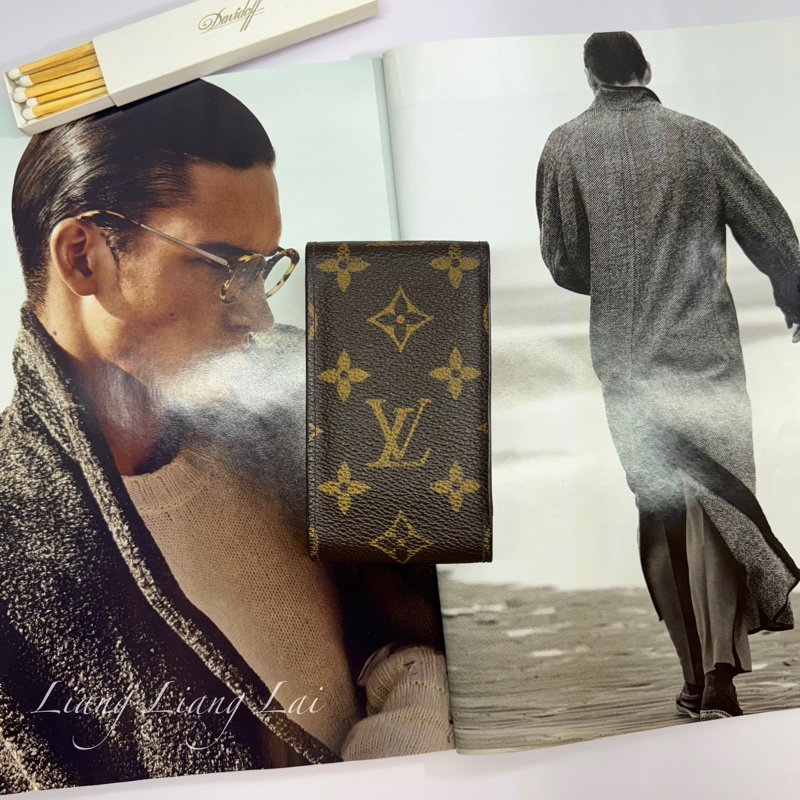 LOUIS VUITTON LV Monogram經典老花香煙盒/電子煙盒/口紅包-1