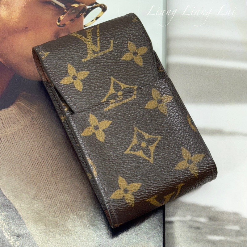 LOUIS VUITTON LV Monogram經典老花香煙盒/電子煙盒/口紅包-5