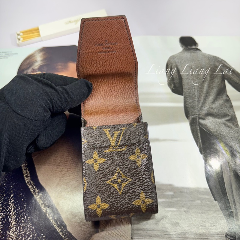 LOUIS VUITTON LV Monogram經典老花香煙盒/電子煙盒/口紅包-7