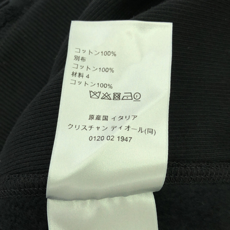 Christian Dior 連帽衫 113J631A0684 棉黑色二手中性款 #M-6