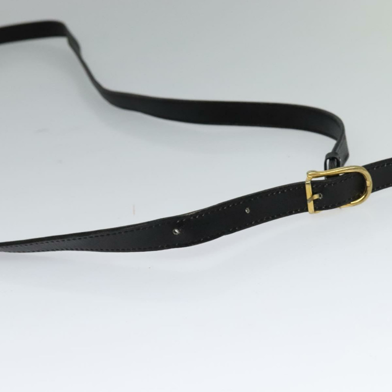 【日本直送】CELINE 黑色金色皮革肩背包 正品 127909-6