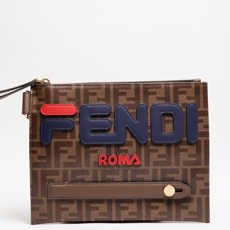 FENDI MONOGRAM斜背包-0