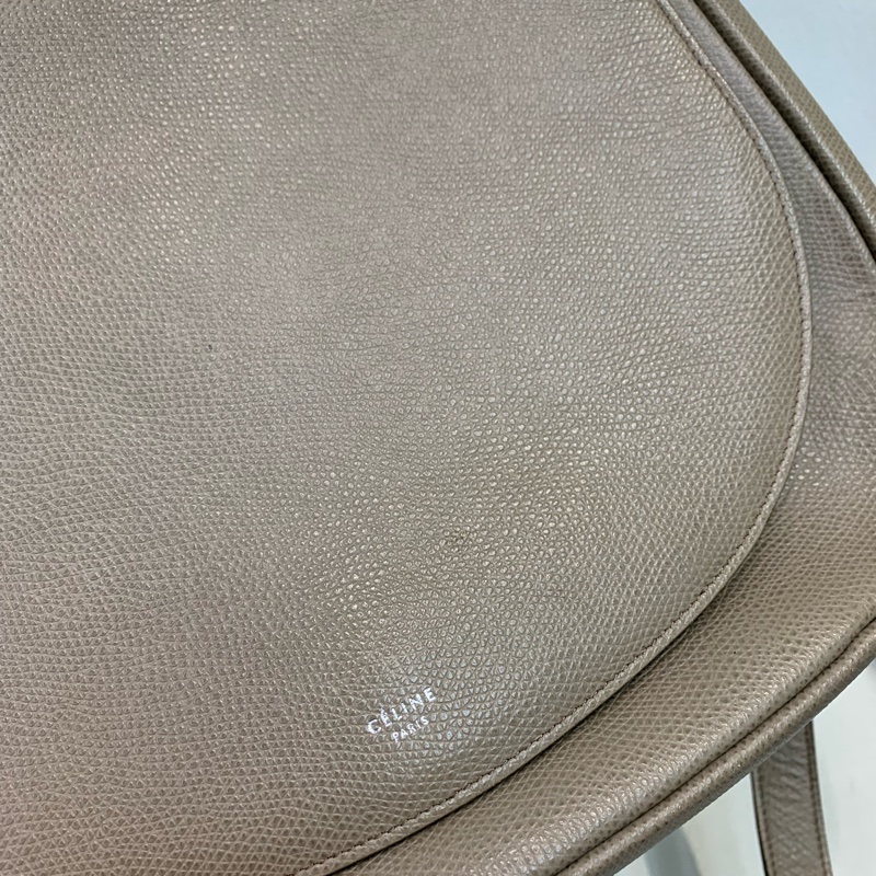 Celine 大象灰經典馬鞍 斜背包 XB570-11