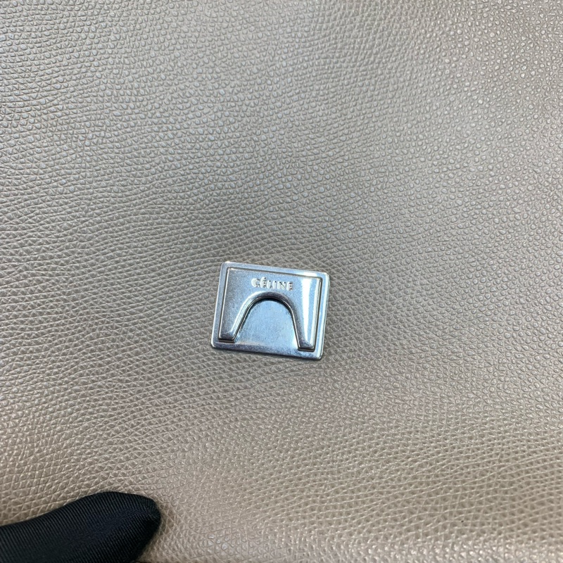 Celine 大象灰經典馬鞍 斜背包 XB570-25
