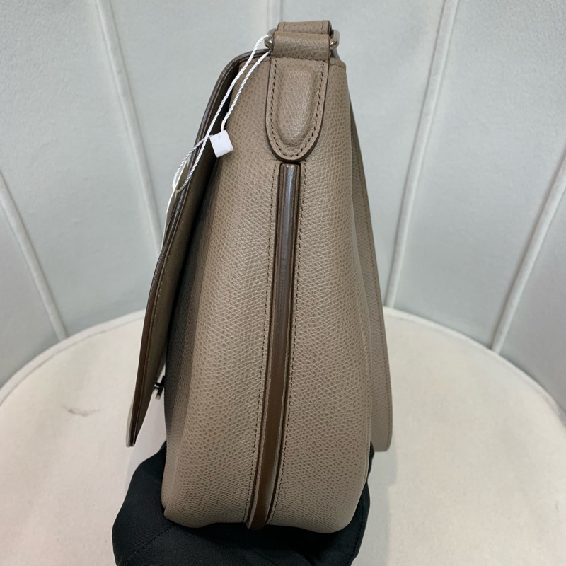 Celine 大象灰經典馬鞍 斜背包 XB570-31