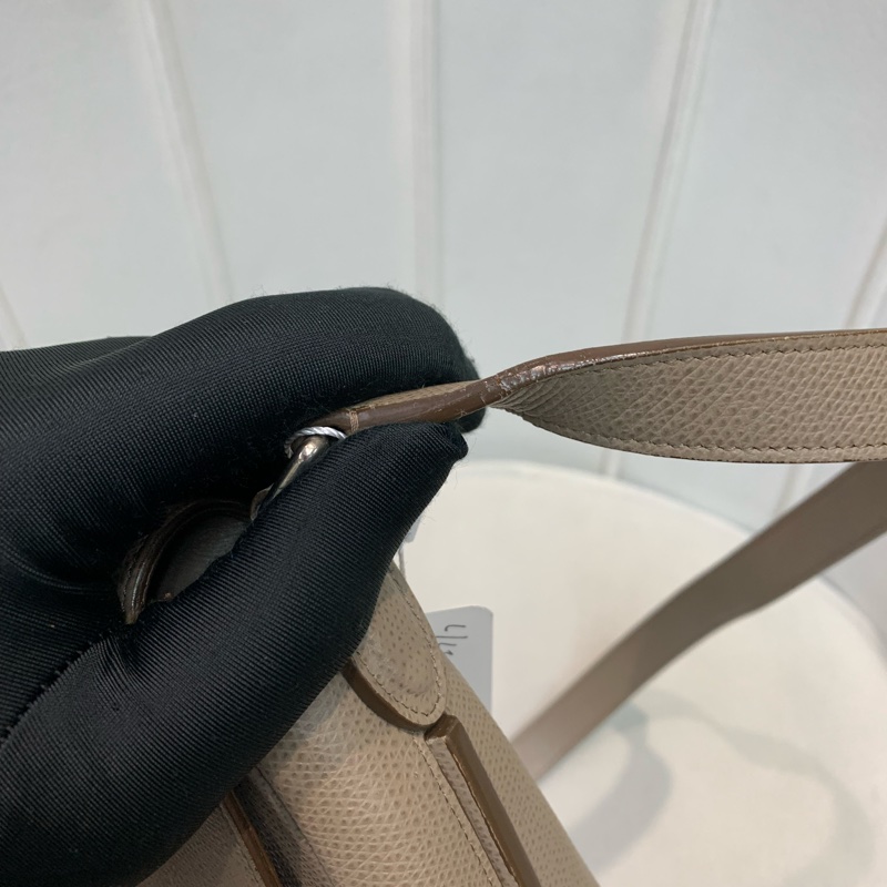 Celine 大象灰經典馬鞍 斜背包 XB570-43