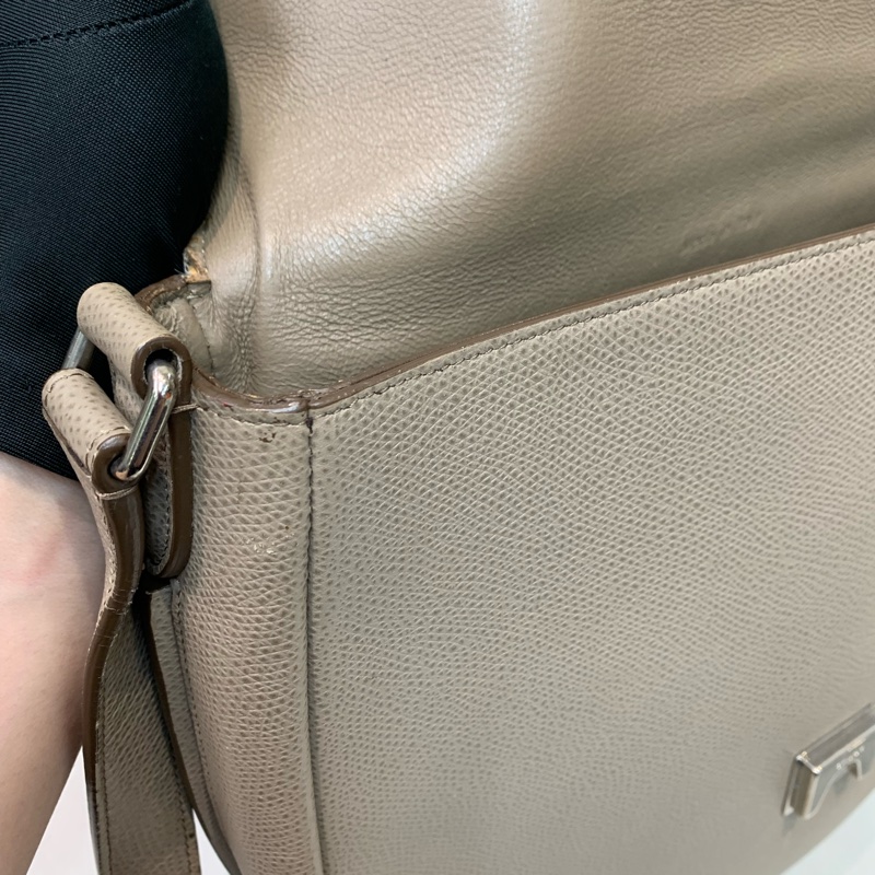 Celine 大象灰經典馬鞍 斜背包 XB570-46