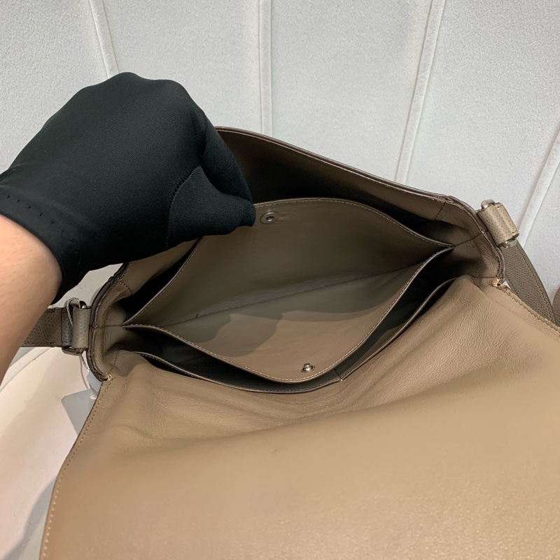 Celine 大象灰經典馬鞍 斜背包 XB570-62