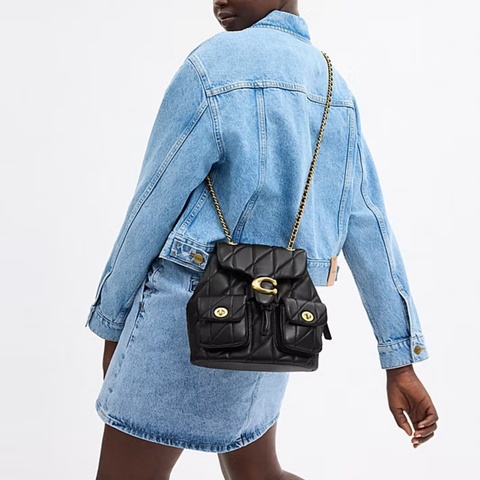 Coach Tabby Backpack With Pillow Quilting 小香風菱格後背包（百貨款）