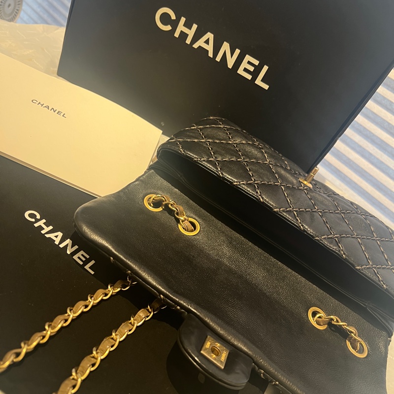 ✨ Chanel Classic Flap Medium 中號金鍊雙蓋包 ✨-3