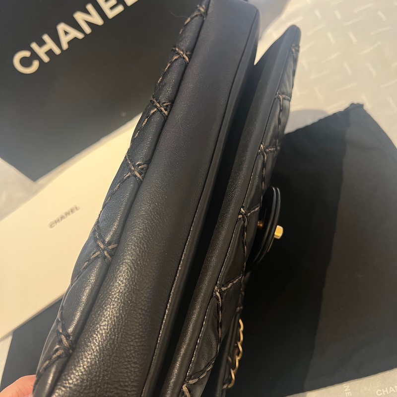 ✨ Chanel Classic Flap Medium 中號金鍊雙蓋包 ✨-14