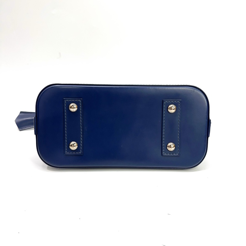 LV 深藍EPI 銀釦Alma BB手提斜背包 M40862-5