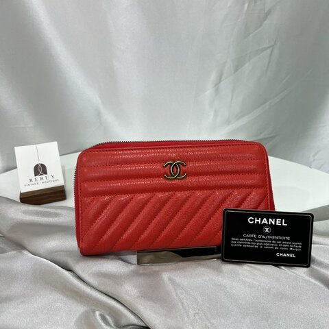 CHANEL 22開 Border stitchㄇ拉長夾