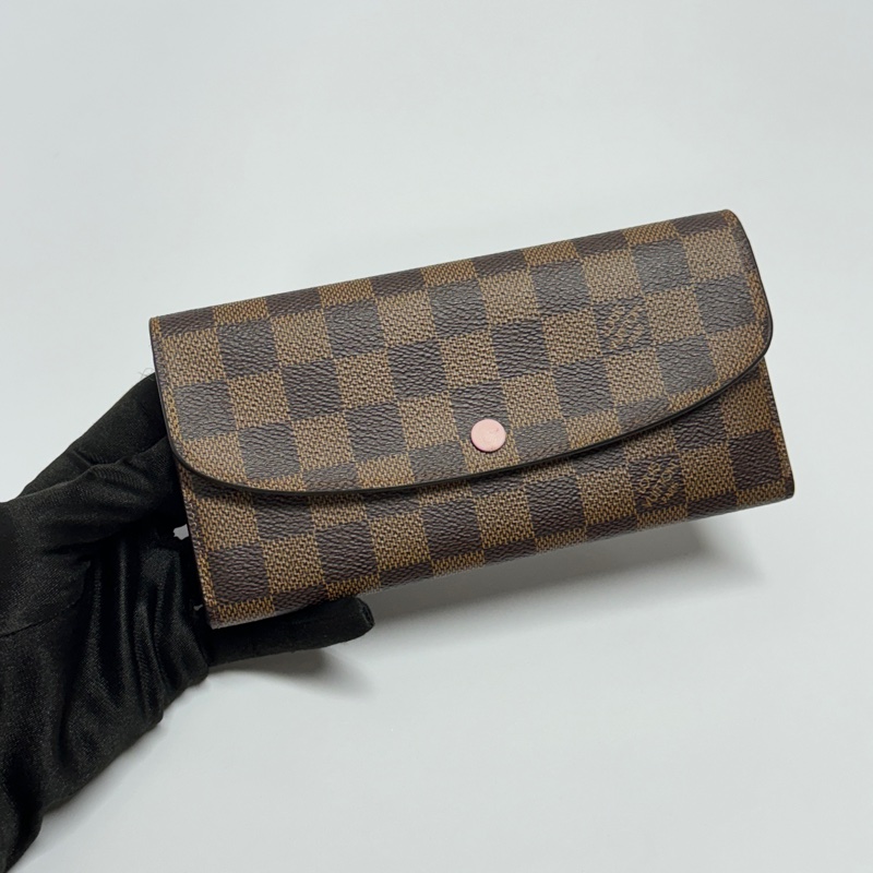 （超新 全套配件🎁） LV M61289 晶片款 棋盤格長夾 專櫃19500-2