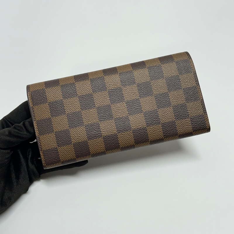 （超新 全套配件🎁） LV M61289 晶片款 棋盤格長夾 專櫃19500-3