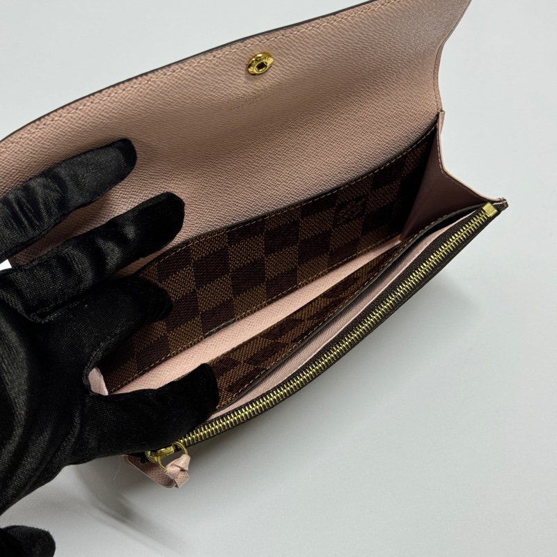 （超新 全套配件🎁） LV M61289 晶片款 棋盤格長夾 專櫃19500-7