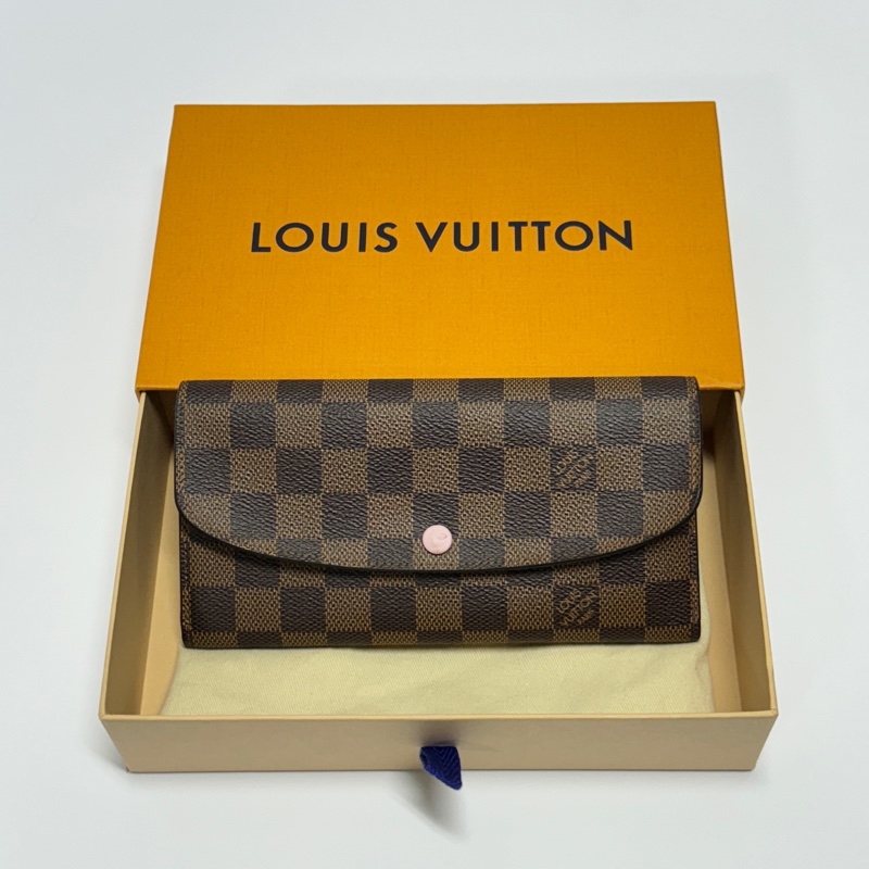 （超新 全套配件🎁） LV M61289 晶片款 棋盤格長夾 專櫃19500-11