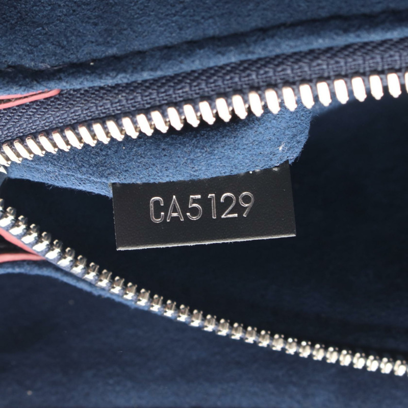 LOUIS VUITTON Soufflot NV BB 單肩包 手提包 M55613 Epi 皮革 黑色 二手 女士-4