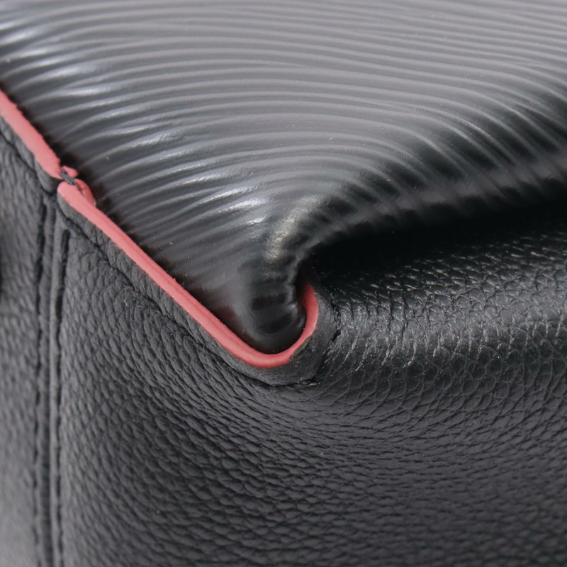 LOUIS VUITTON Soufflot NV BB 單肩包 手提包 M55613 Epi 皮革 黑色 二手 女士-5