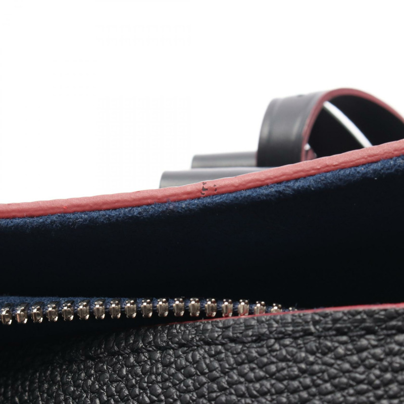 LOUIS VUITTON Soufflot NV BB 單肩包 手提包 M55613 Epi 皮革 黑色 二手 女士-6