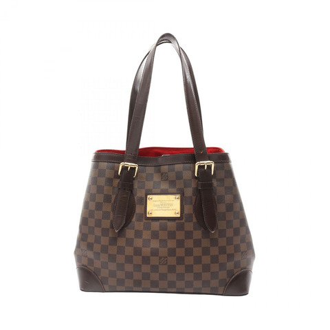 路易威登 Hampstead 中型單肩托特包 N51204 Damier Ebene 二手女士 LV